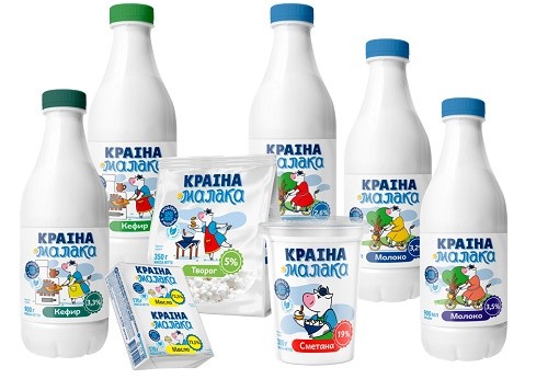 Государственное предприятие «Мозырские молочные продукты»: продукты ТМ «КРАIНА МАЛАКА»